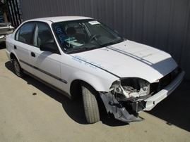 1997 HONDA CIVIC DX 4DR WHITE 1.6L AT A16346